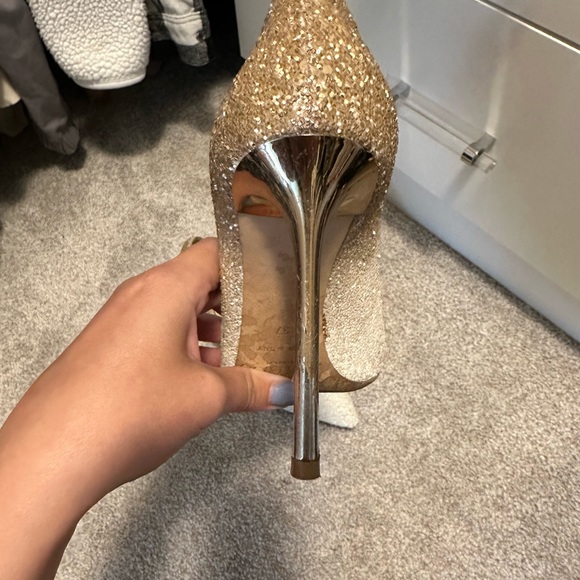 AUTHENTIC Jimmy Choo Romy 100 Glitter Pump - Picture 8 of 10